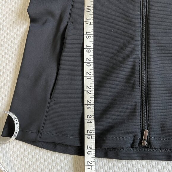 Womens GREG NORMAN Ribbed Collar Sleeveless Lightweight Golf Sport Vest Black M - Picture 12 of 13